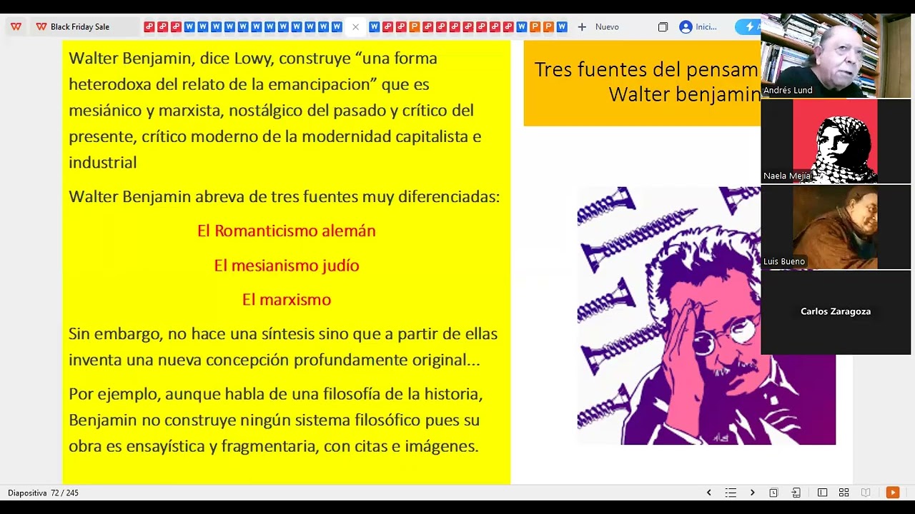 Marxismo de Walter Benjamin Tesis sobre la Historia T1