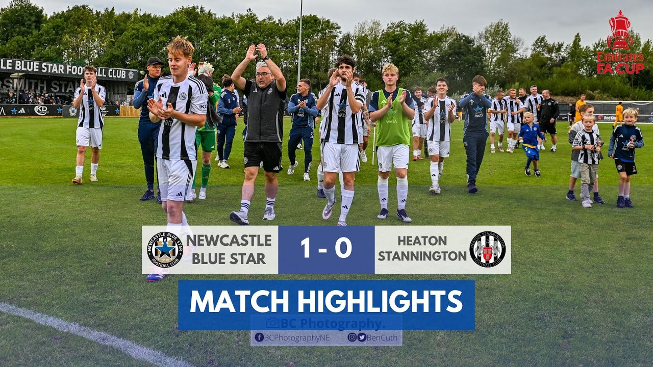 Newcastle Blue Star (1) vs Heaton Stannington (0) - FA Cup - 30.08.25