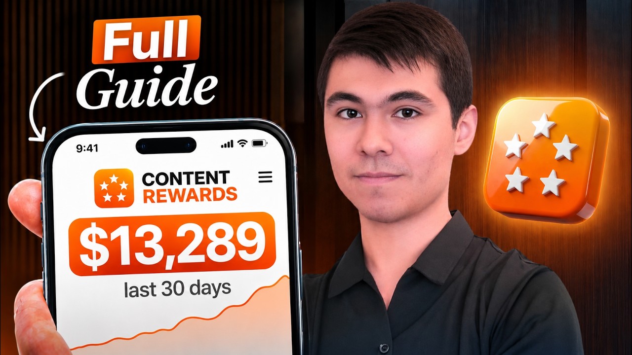 Как зарабатывать $10 000 в месяц с Content Rewards (полное руководство для начинающих)