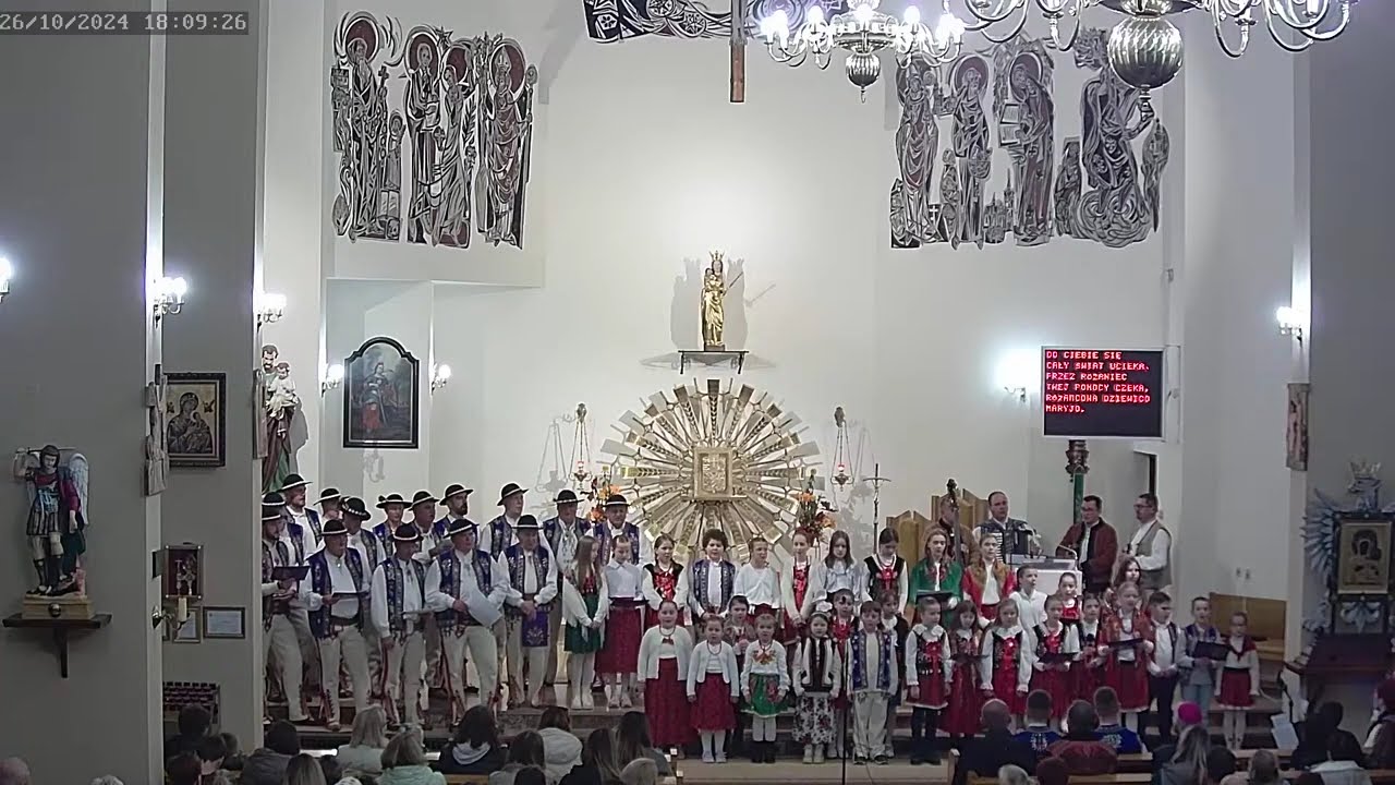 Koncert pieśni i piosenek maryjnych