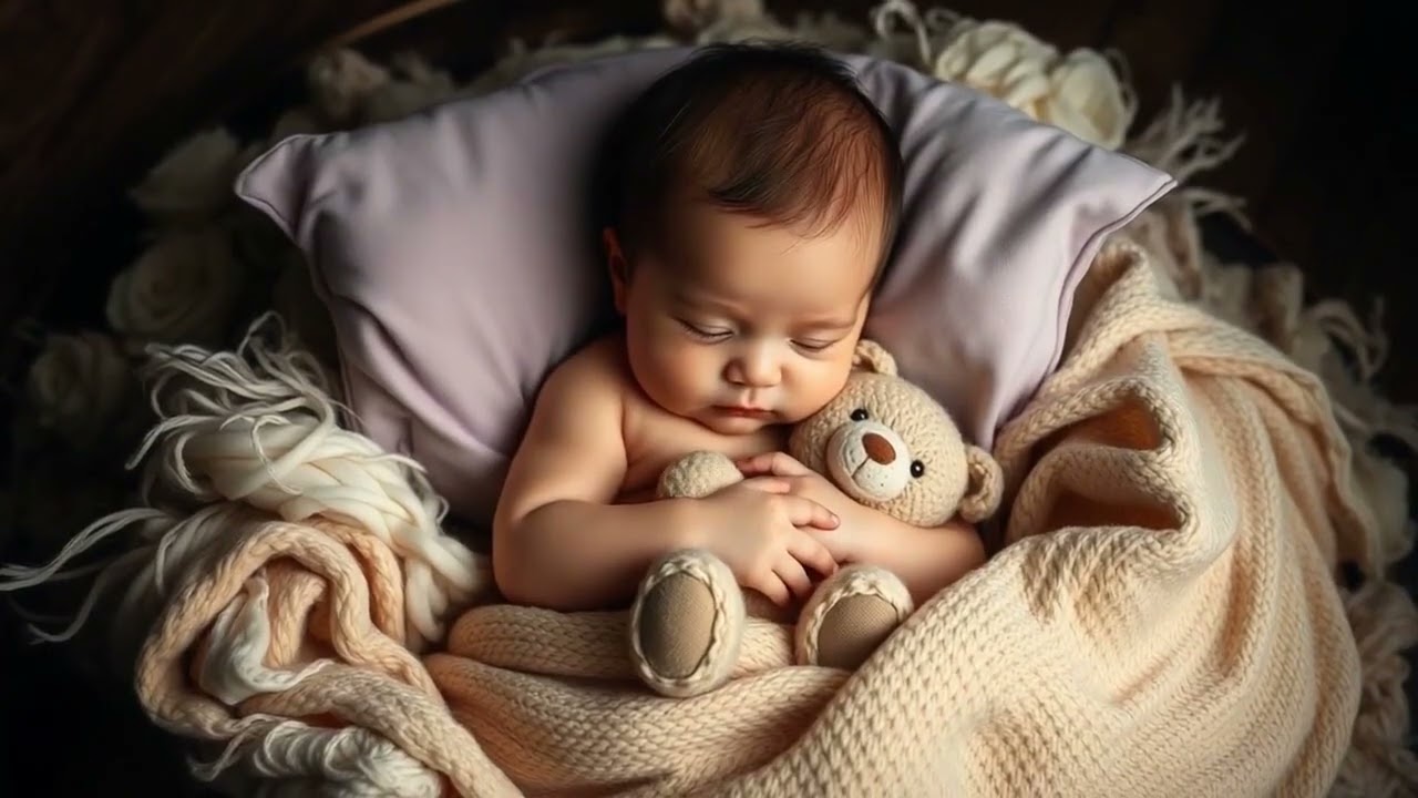 🌙 Baby Sleep Lullabies 🎶  Deep Calm Music for Babies  3+ Hours