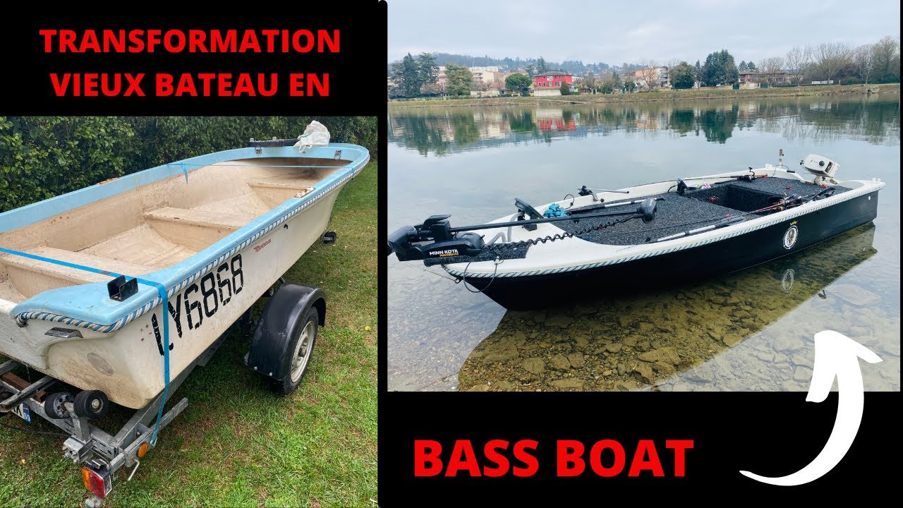 TRANSFORMATION incroyable BASS BOAT