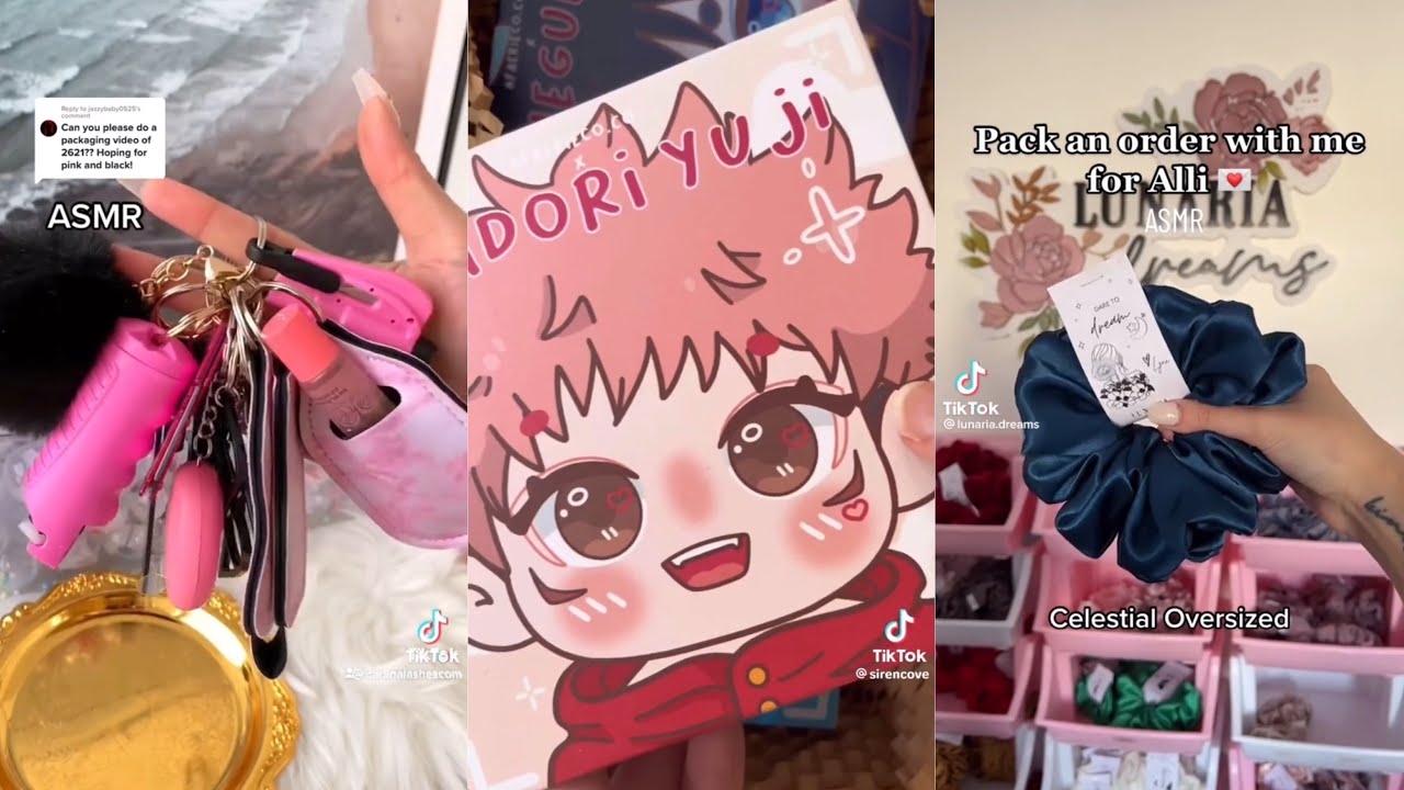 ASMR Small Business Packaging Orders TikTok Compilation pt. 12 🎁✨