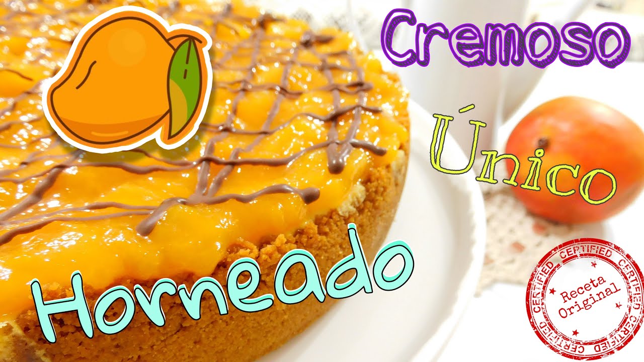 Original Cheesecake de Mango! | Horneado y Sabroso