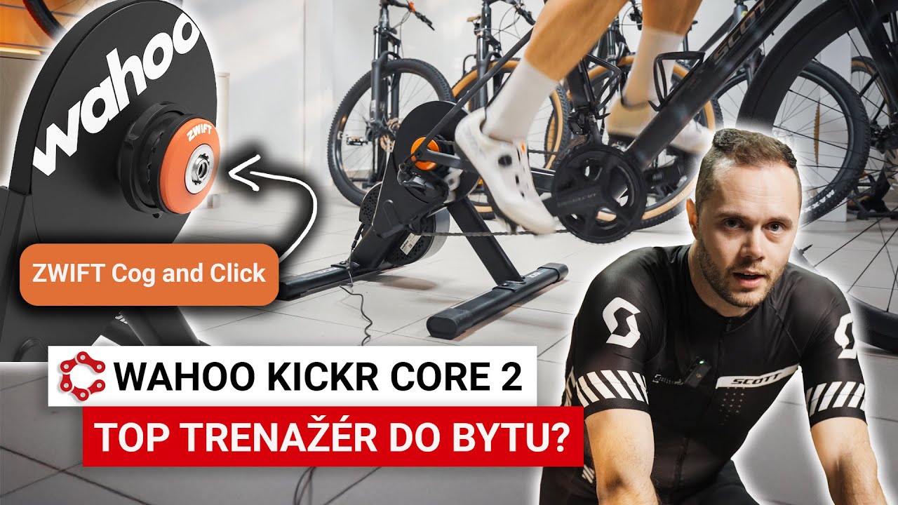 Wahoo KICKR CORE 2 zwift cog | Najlepší cyklotrenažér do bytu?