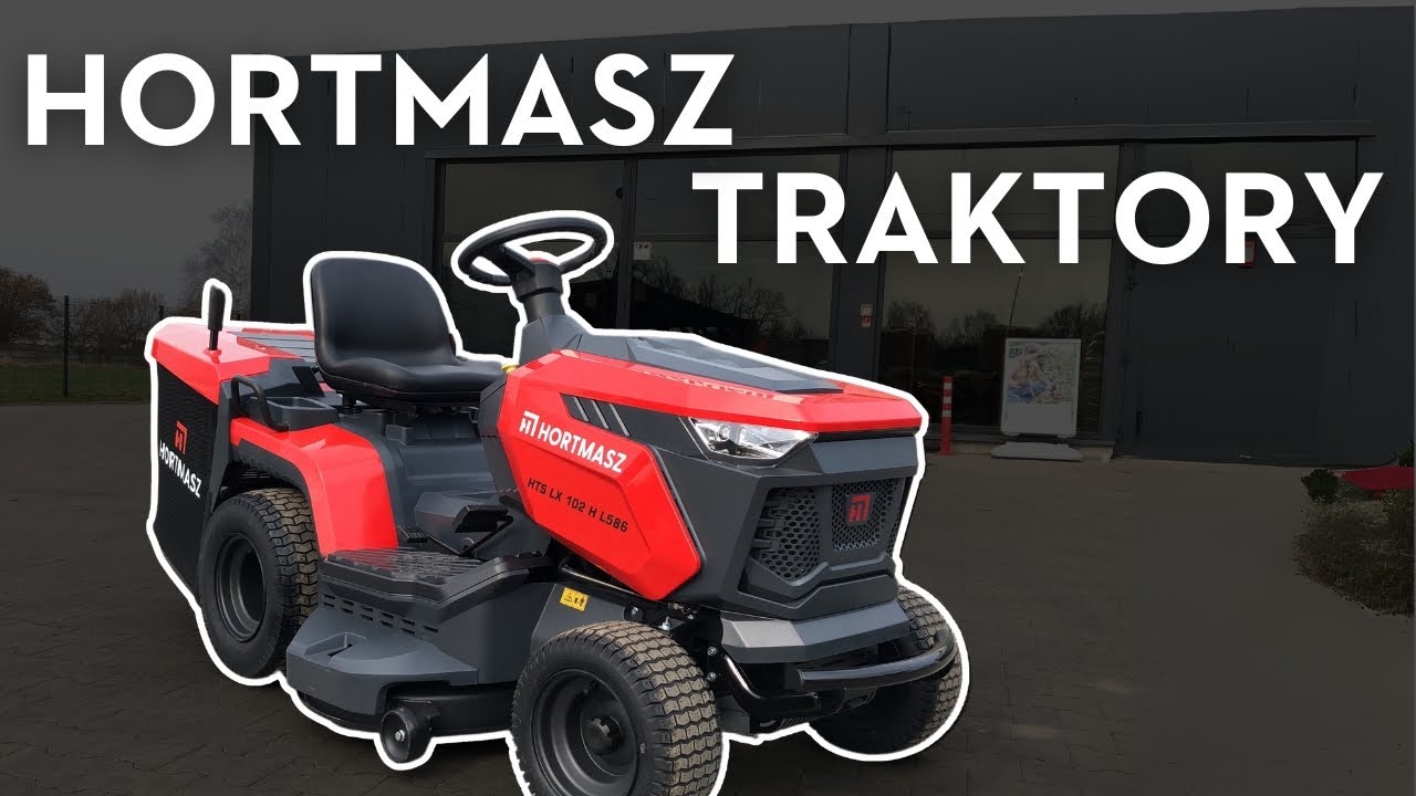 Tanie i niezawodne traktorki koszące? Traktory ogrodowe Hortmasz - nowość 2025!
