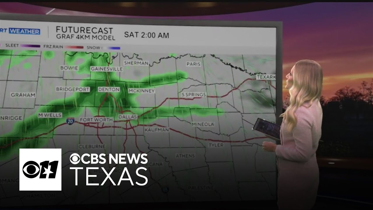 Heavy rain and storms expected on Valentine’s Day in North Texas