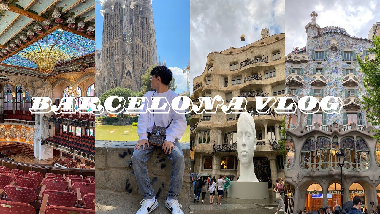【Barcelona Vlog】有名観光地を巡る初バルセロナ旅行🇪🇸
