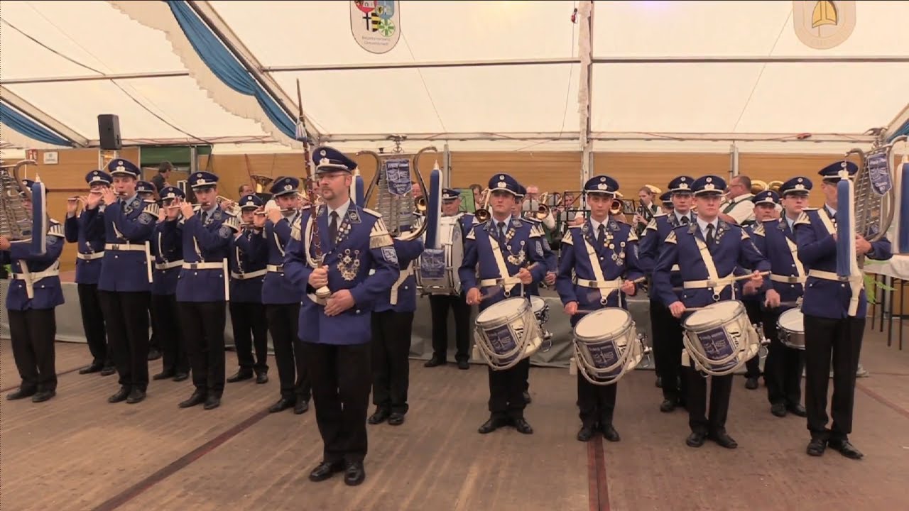 Erinnerung an Riga, Tambourcorps Oekoven, 90-jähriges Jubiläum Tambourcorps Neuenhausen 2015