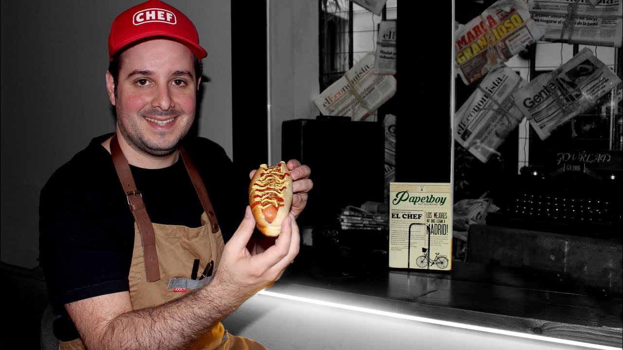 Paperboy Hot Dogs, perritos calientes a la #venezolana en #Madrid