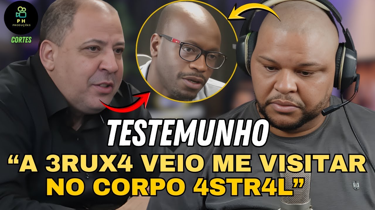 ✅ É DE ARREPIAR O TESTEMUNHO DESSE APOSTOLO😭