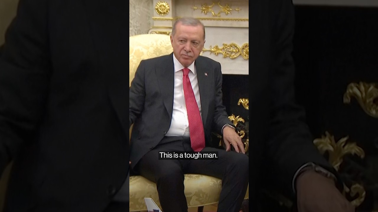 Trump says Turkey's Erdogan Is a 'tough man'