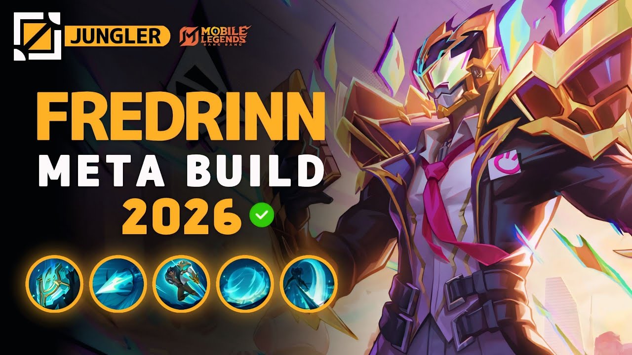 Fredrinn NEW META Build 2026, Emblem, and Best Hero Counters | Mobile Legends