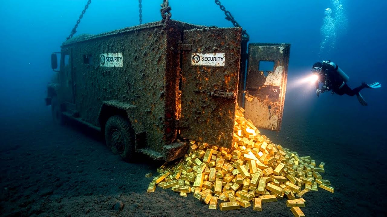 Salvaging and Restoring a Sunken Armored Truck Full of Cash from the Bottom of the Ocean