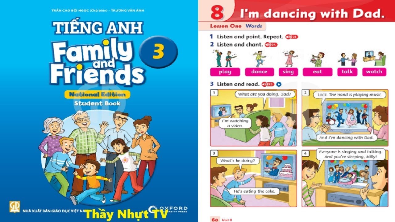 Bài 8 Trang 60 - Tiếng Anh Lớp 3 Family And Friends National Edition Studentbook - Thầy Nhựt TV