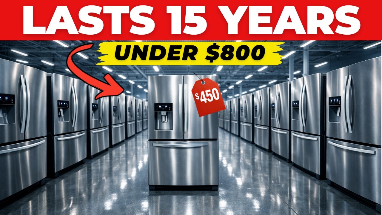 10 Affordable Refrigerators That Last Longer Than Expensive Models