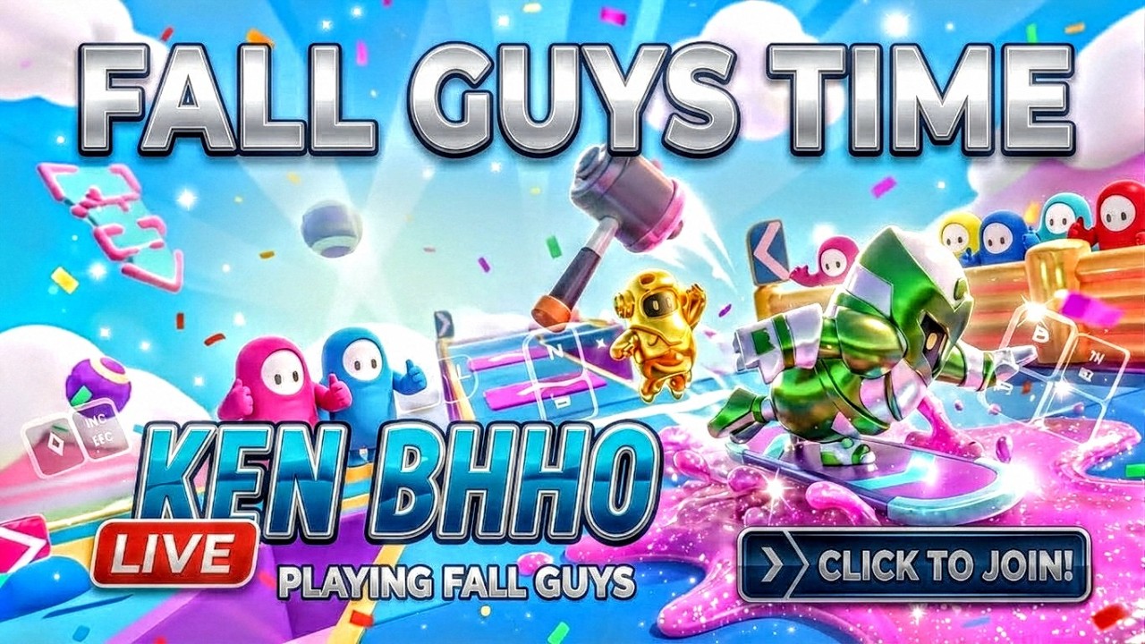 Fall guys Live Stream Let's Goooooooo  is Here! #kenbhhofallguy #fallguys in USA #27