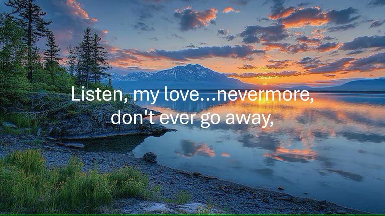 Don't Ever Go Away (Por Causa de Você) (Karaoke) - Frank Sinatra & Antônio Carlos Jobim