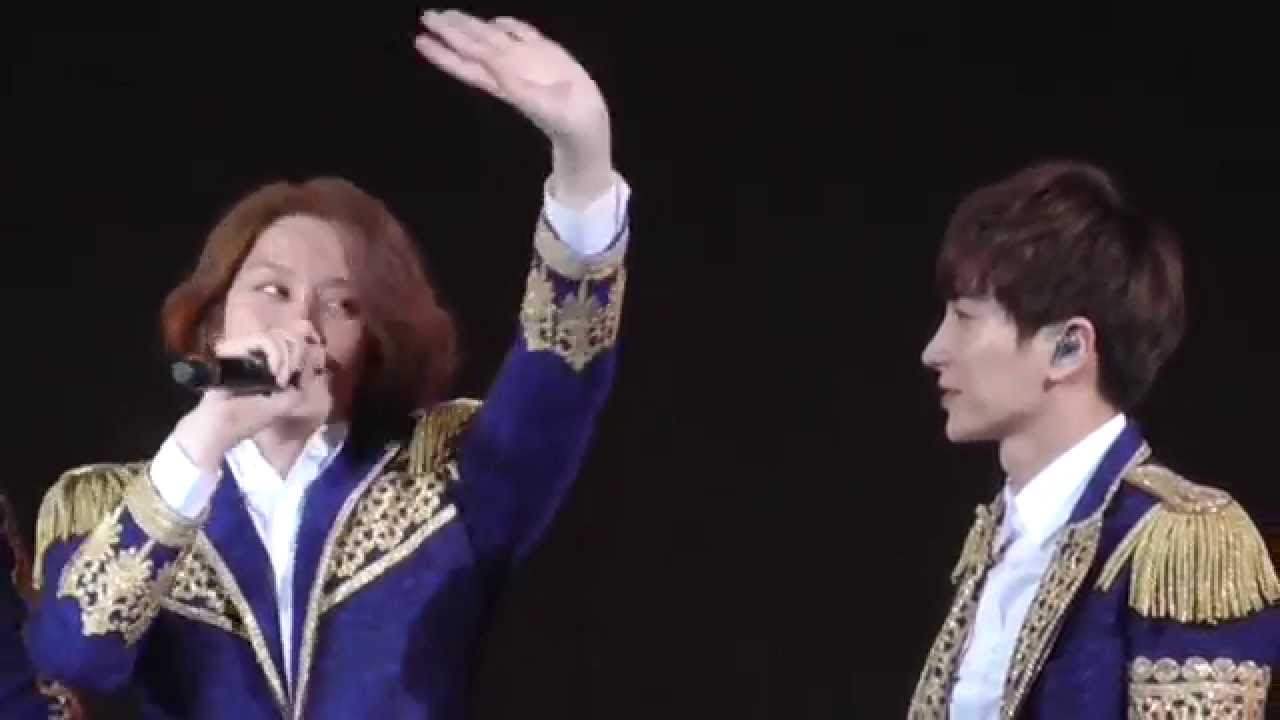[FANCAM] 150207 SuperJunior SS6 Shanghai Ment （Focus Leeteuk Heechul)