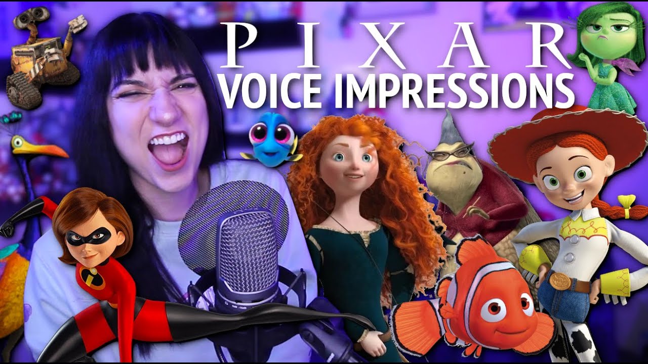 50 PIXAR Voice Impressions