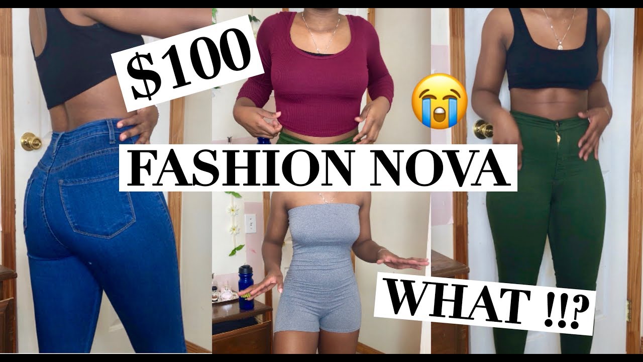 $100 FASHION NOVA HAUL | Tayo Arts