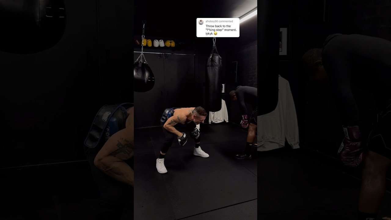 Need a laugh today? Listen to the 3 yo boxing coach in the background. #boxingtips #boxing