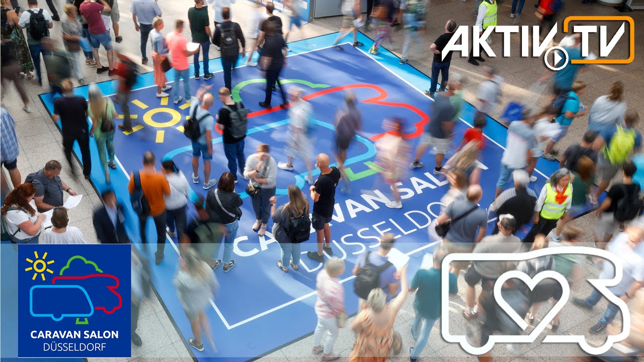 Caravan Salon • Messe Düsseldorf • NEWS • Messe Notizen • AKTIV Messebau & Filmproduktion • AKTIV TV