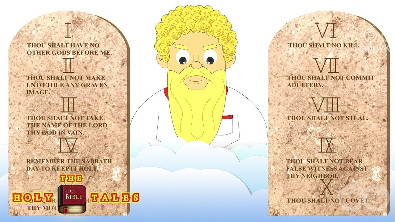 The 10 Commandments I Book of Exodus I Animated Children's Bible Stories | Holy Tales Bible Stories