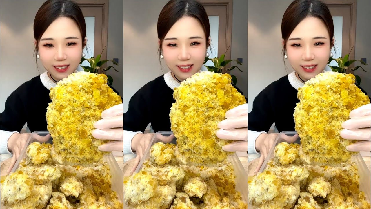 ASMR SHAVED ICE EATING YY 
