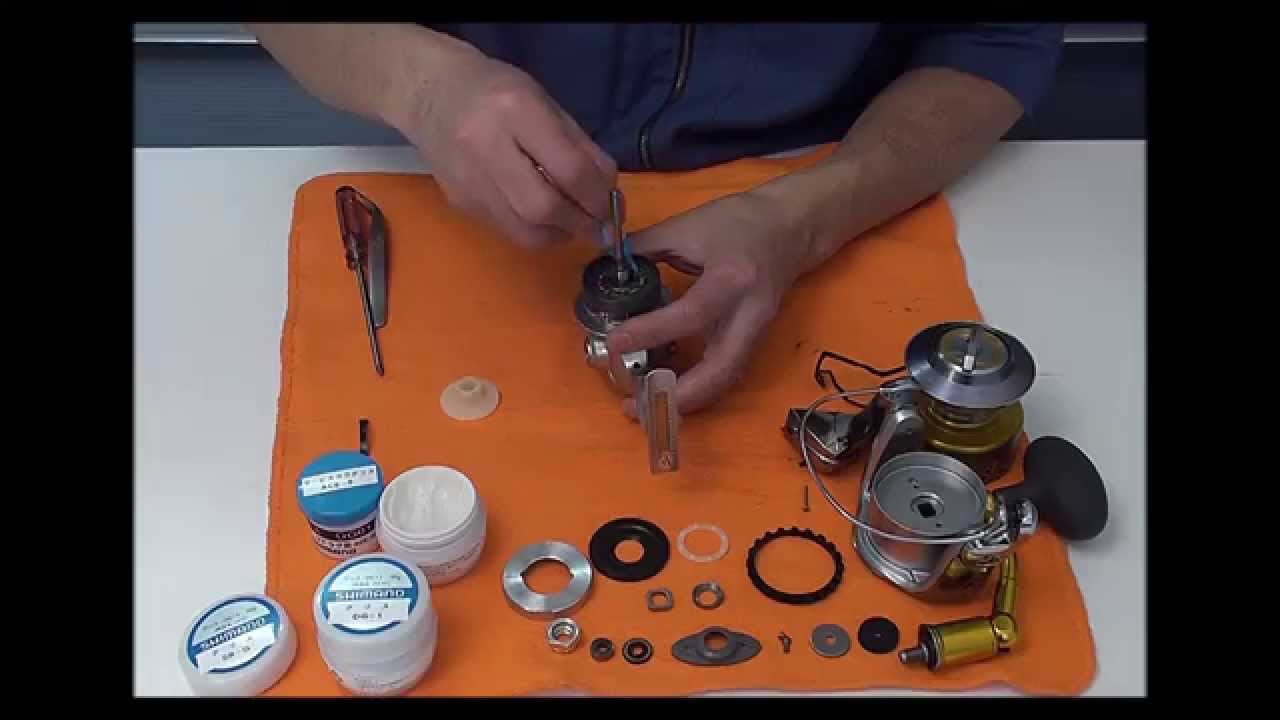 Техническое обслуживание Shimano 08 STELLA SW (Maintenance Japan)