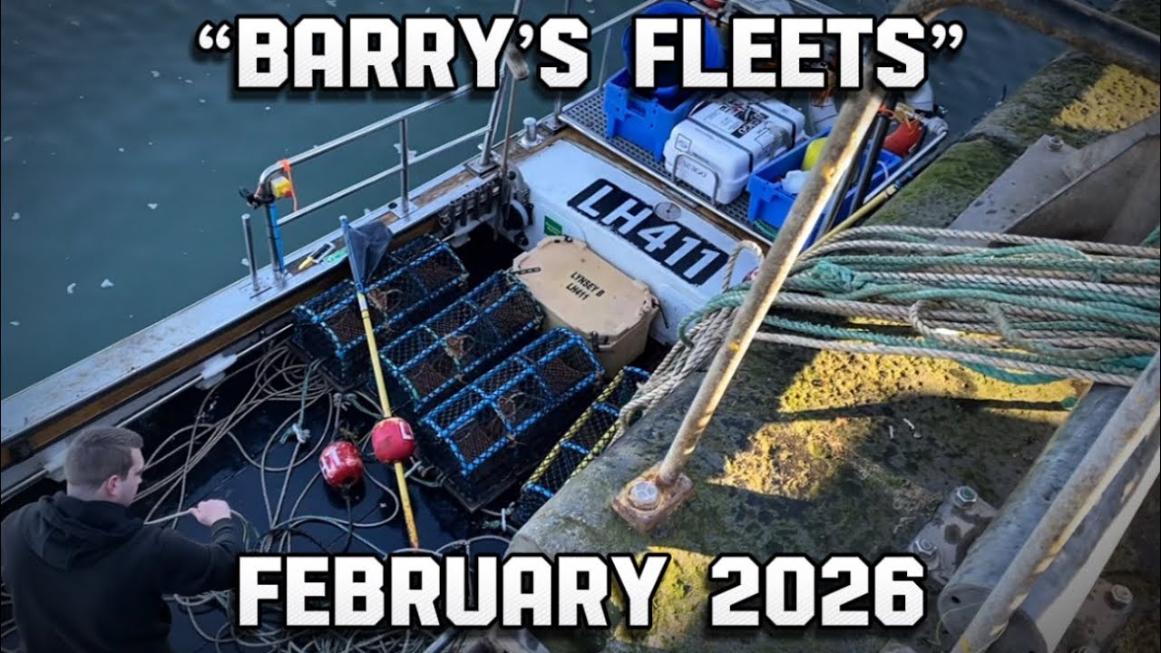 “Barry’s Fleets” 14/02/26 Dunbar Harbour [@onemanandhisboat ]