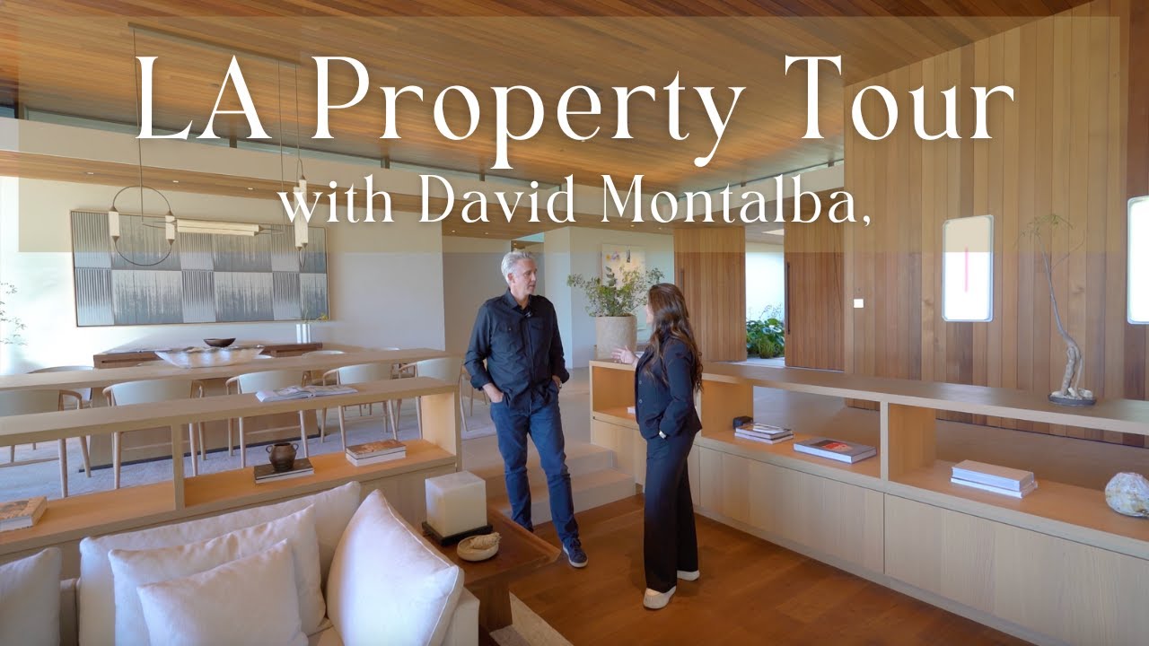 Los Angeles Property Tour. In person with David Montalba, Nobu and Malibu Soho House Architect