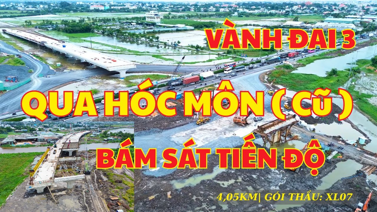 Vành Đai 3 Qua X. Hóc Môn, TP.HCM | Gói Thầu Số 07, Tiến Độ Tuyệt Vời | Phan TV