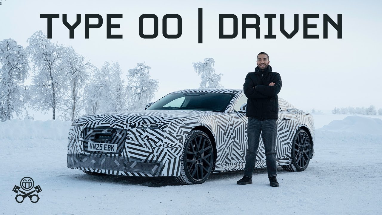 NEW Jaguar electric GT - we drive the 1,000hp EV prototype on ice! | PH Review
