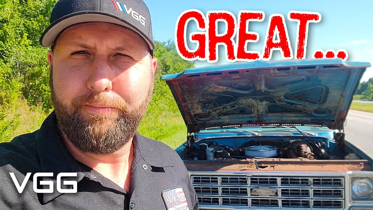 Route 66 In A Forgotten Big Block Square Body - Day 2 (multiple breakdowns)