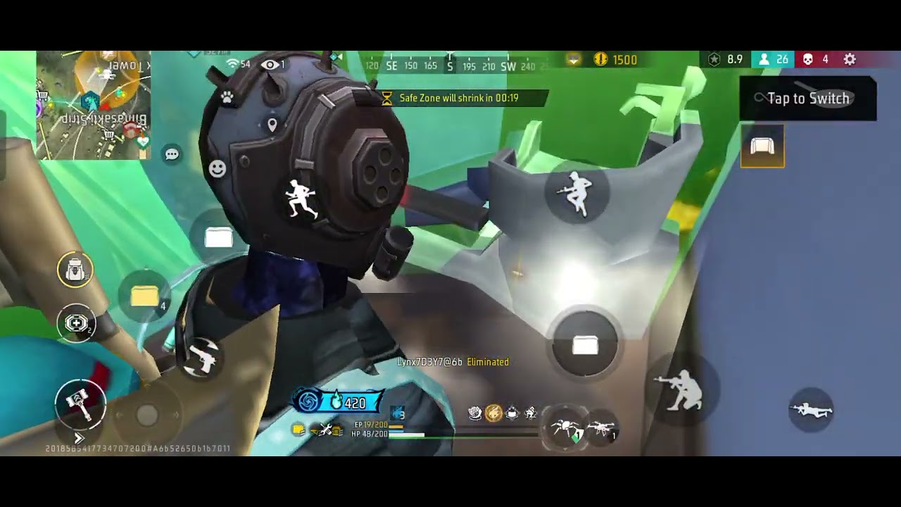 Br  rank solo gameplay #garenafreefire 