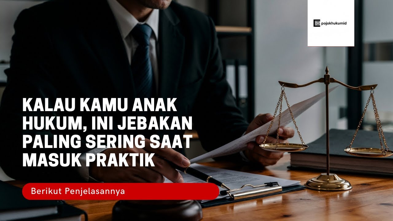 Kalau Kamu Anak Hukum, Ini Jebakan Paling Sering Saat Masuk Praktik