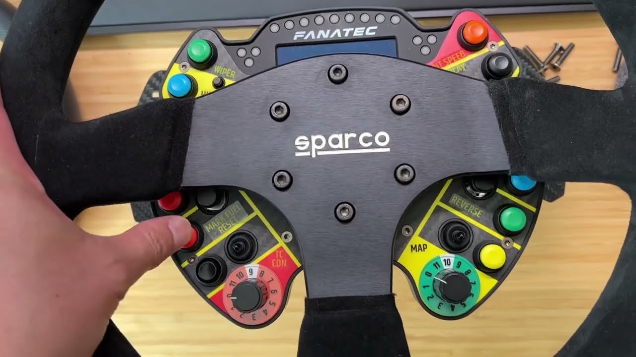 Upgrading Fanatec R300 300mm wheel to Sparco R353 330mm wheel