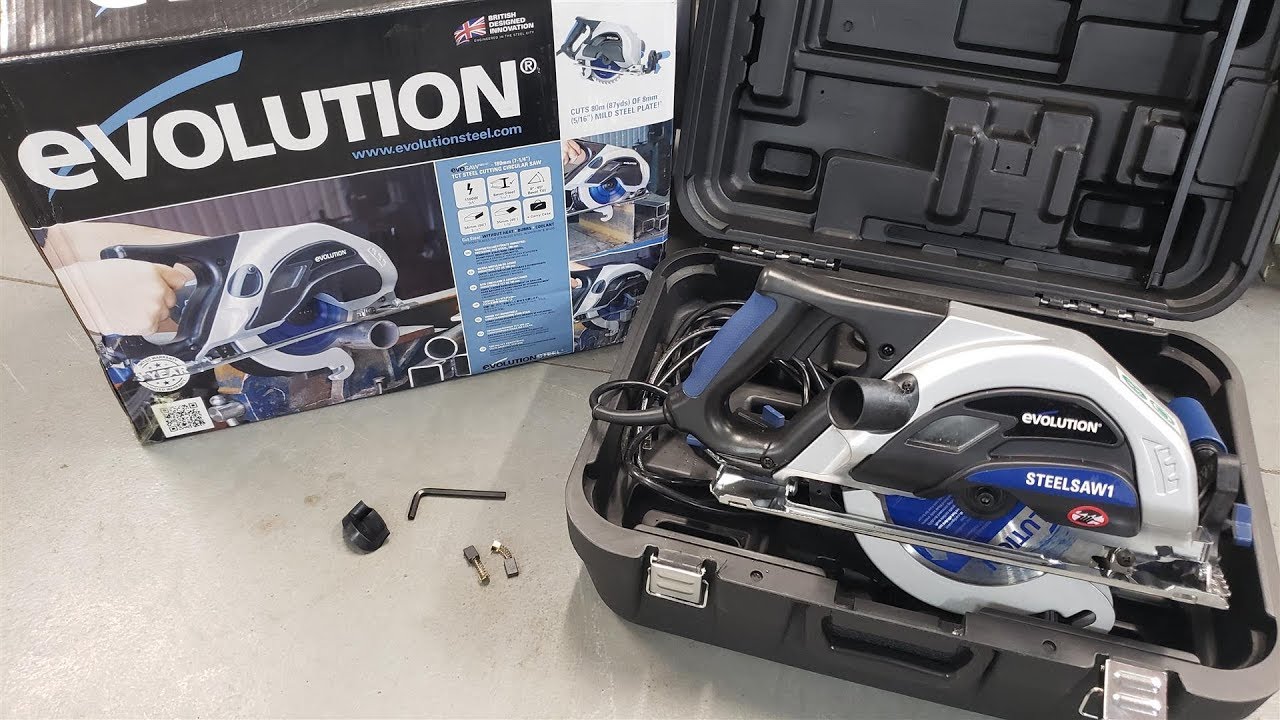 Evolution Tools EVOSAW180HD metal cutting circular saw review