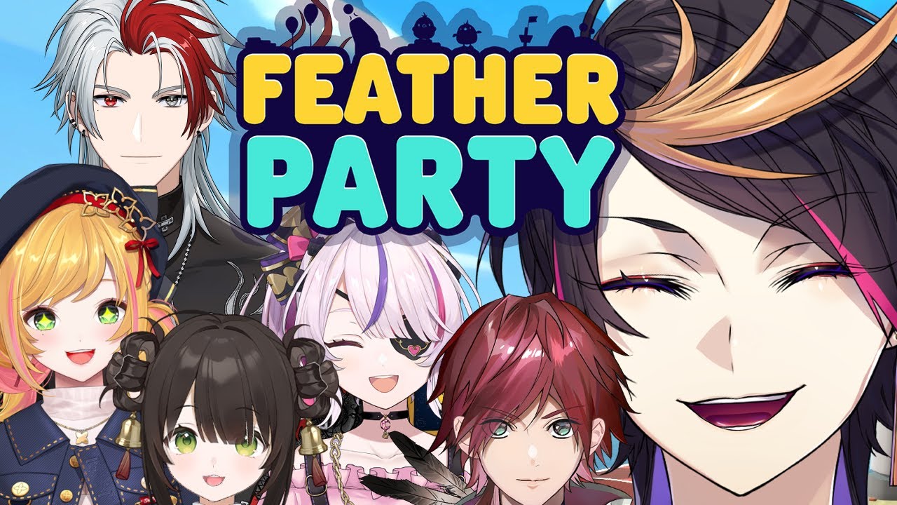 【Feather Party】グローバルライバーです【闇ノシュウ視点】
