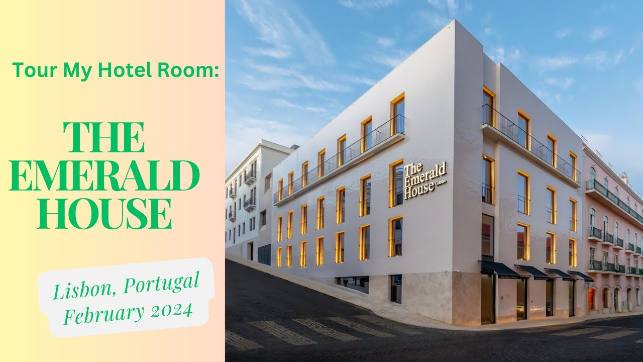 Tour My Hotel Room: The Emerald House in Lisbon, Portugal (Feb 2024)