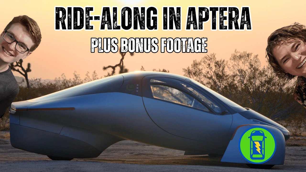 Aptera on the road and more! #aptera #solarelectriccar