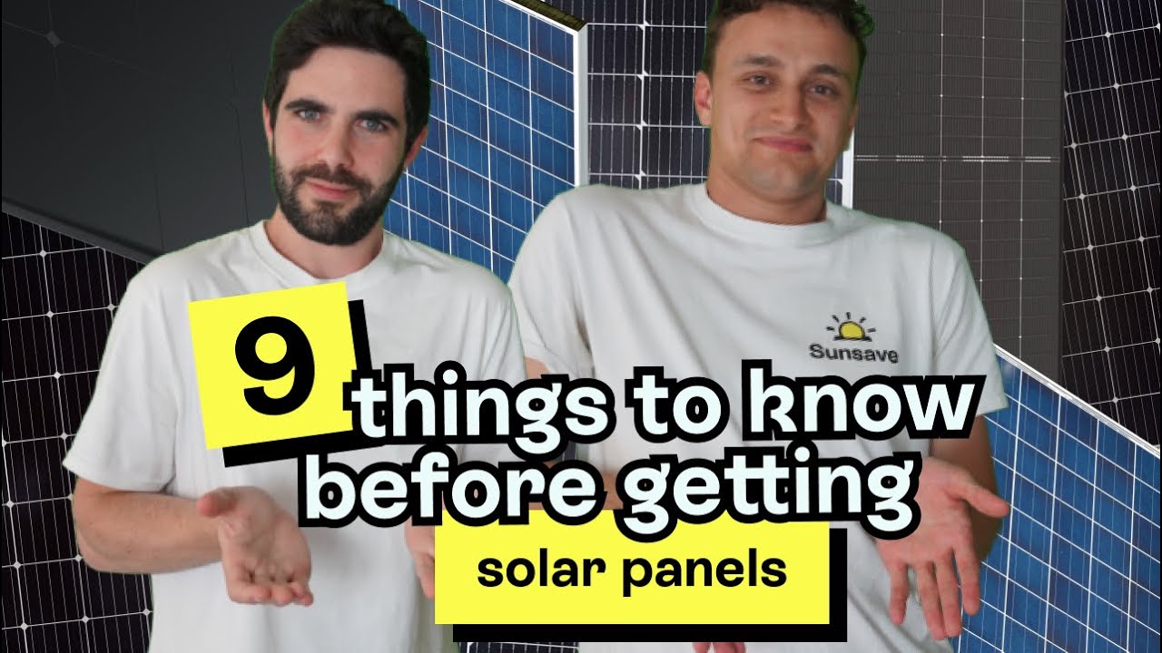 Solar panels for beginners in the UK | 9 things you MUST know!