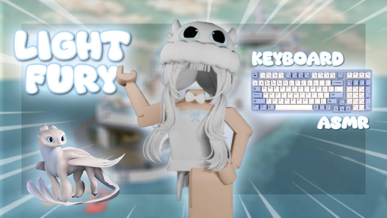 PLAYING AS LIGHT FURY *CRAZY SHOTS* + KEYBOARD ASMR
