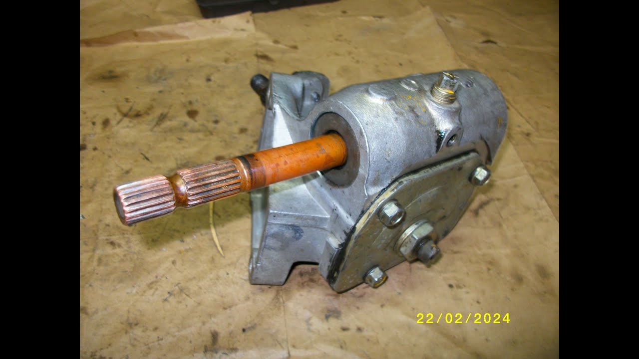 Armado de la caja dirección Seat 600