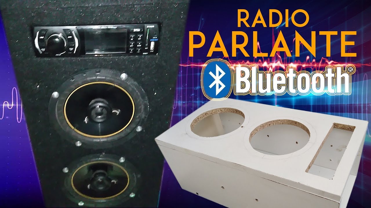 Parlante bluetooth con audio car 80 Watts