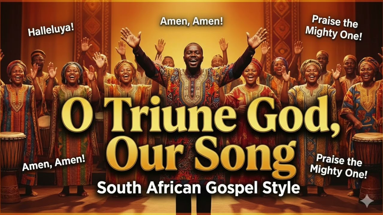 삼위일체 하나님, 우리의 노래(O Triune God, Our Song) #복음성가 #소웨토가스펠 #남아공찬양 #삼위일체 #아프리카가스펠 #CCM #찬양가사 #할렐루야 #영성찬양