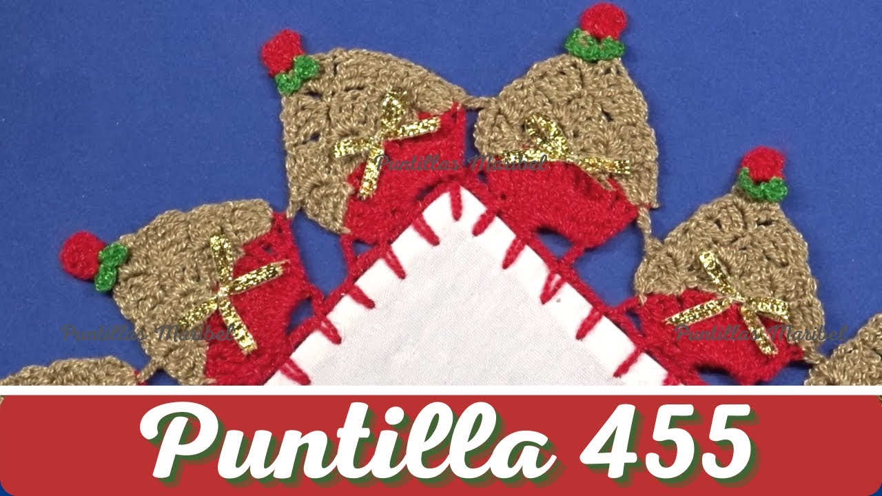 Puntilla 455 | 🧁🎄 CUPCAKES o PANQUESITOS  NAVIDEÑOS 🎄🧁| Puntillas Maribel