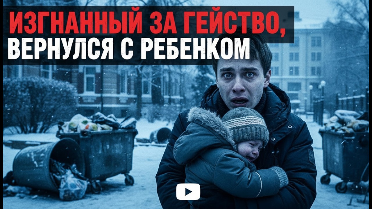 Выгнан из дома за гейство, вернулся с ребенком – семья поставила рядом с мусором.