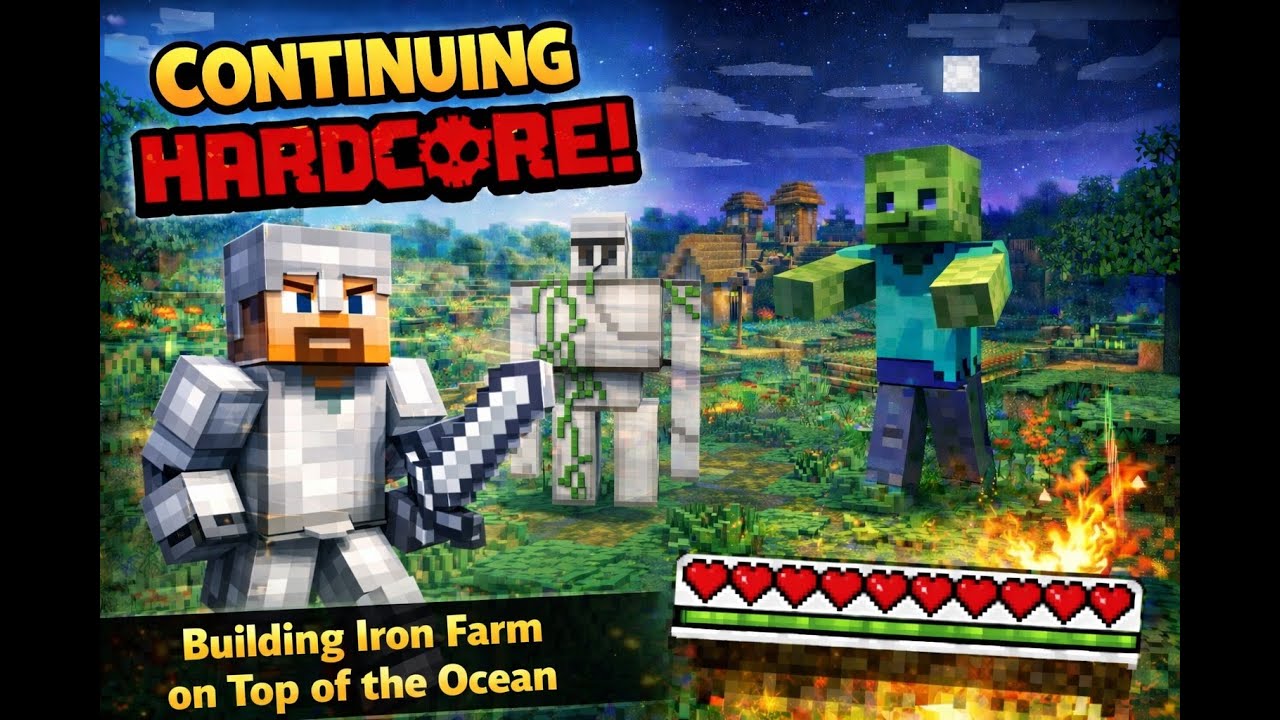 Minecraft Bedrock hardcore Survival challenge #shorts